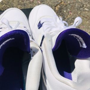 Jordan 4 purple metallic